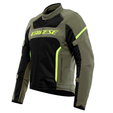 DAINESE GIACCA AIR FRAME 3 TEX VERDE,Giacca Tessuto DAINESE